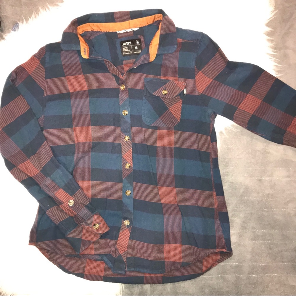 Jetty women’s fitted flannel